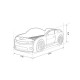 Кровать-машинка объемная (3d) EVO "Camaro" белый матовый (КАМАРО) (е)