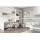 Стол прямой с угловым модулем 1600 SMARTY WHITE