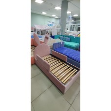 Детская мягкая кровать Зайка