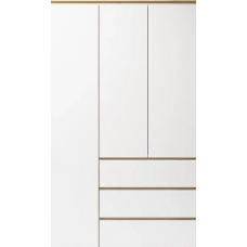 Шкаф 3-х створчатый с 3 ящиками ПРАЙМ